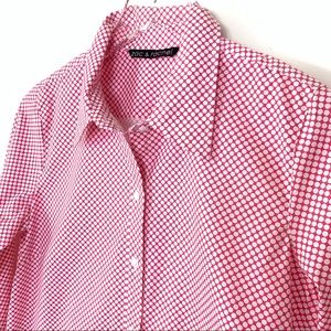 Pink Polka Dot Blouse Zac & Rachel